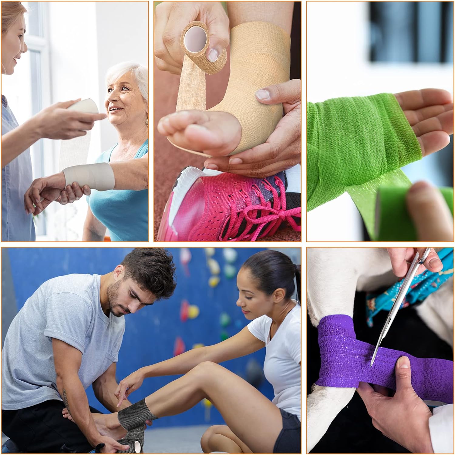 Latex-free Cohesive bandage Latex-free Cohesive bandage