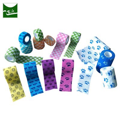 Printed Self-adhesive Bandage